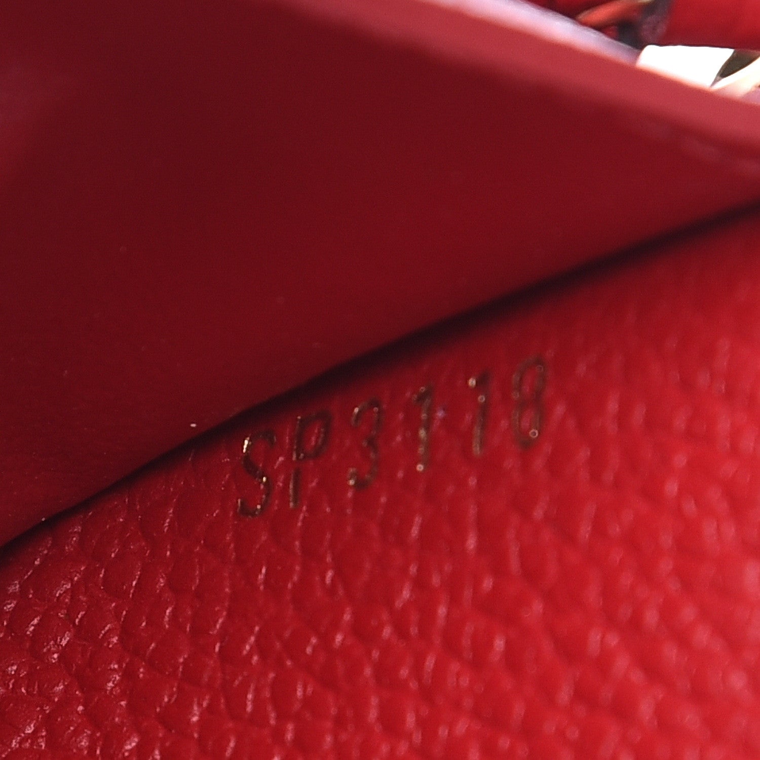 Louis Vuitton Empreinte Victorine Wallet Scarlet 7 of 9