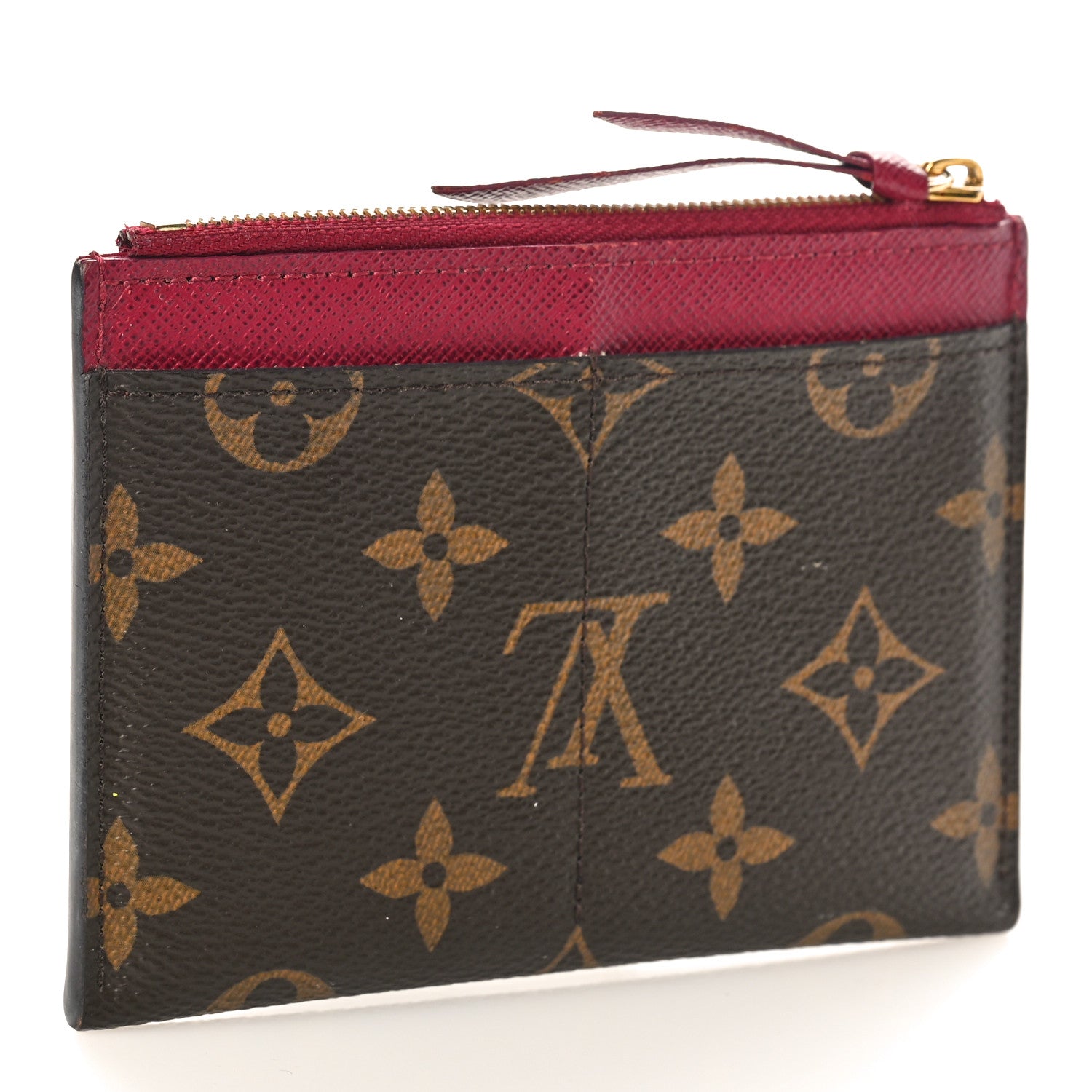 Louis Vuitton Monogram Zipped Card Holder Fuchsia 3 of 10