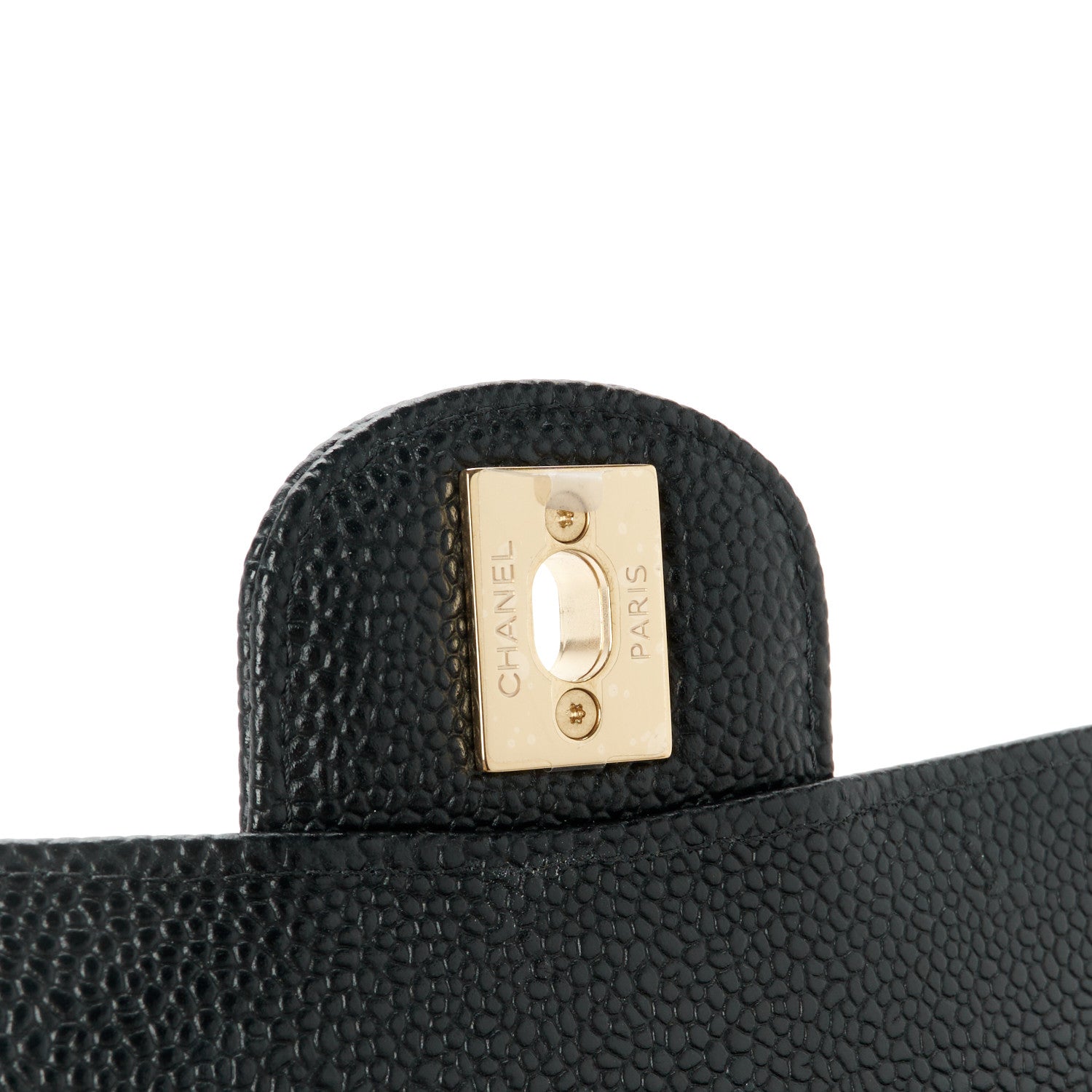 Chanel Caviar Quilted Small Double Flap Black 8 of 13