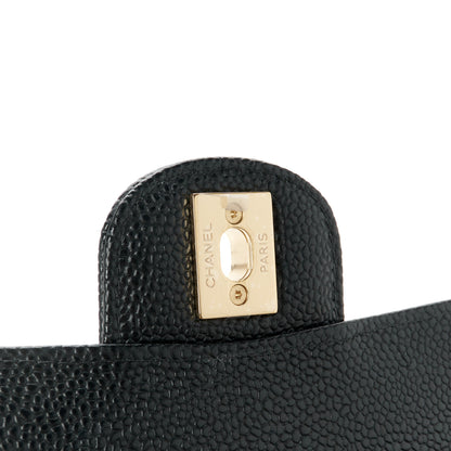 Chanel Caviar Quilted Small Double Flap Black 8 of 13
