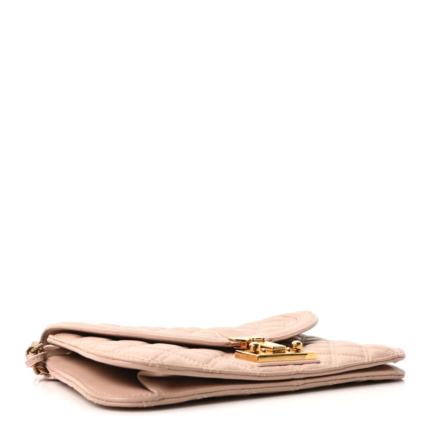 Marc Jacobs Lacquered Lambskin Baroque Single Flap Beige 4 of 9