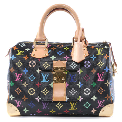 Louis Vuitton Monogram Multicolor Speedy 30 Black 1 of 8