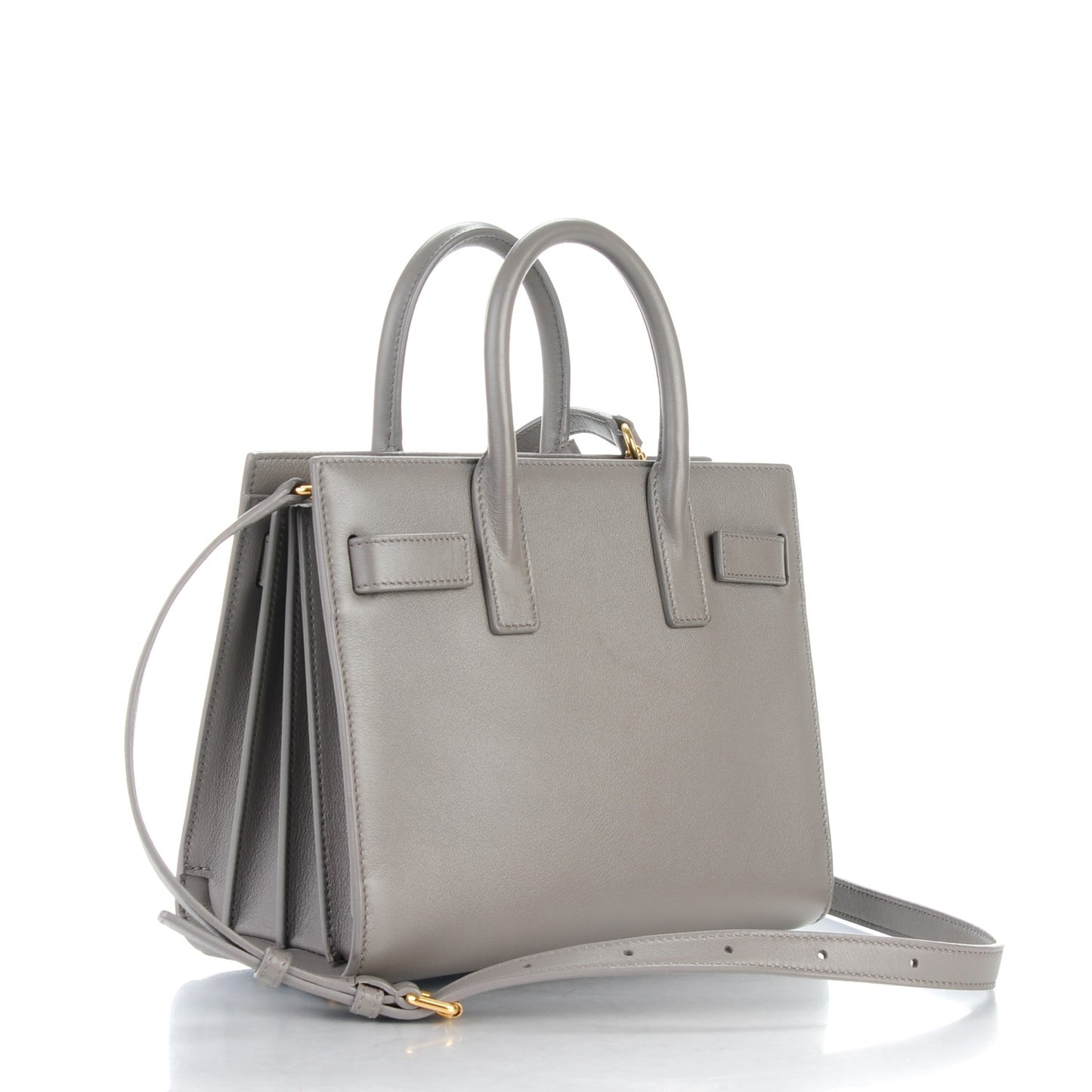 Calfskin Nano Sac De Jour Fog