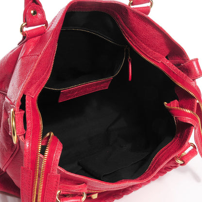 Balenciaga Agneau Giant 12 Gold Hardware Velo Rouge Cardinal 5 of 15