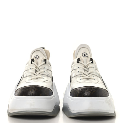 Louis Vuitton Calfskin Monogram Mens LV Archlight 2.0 Platform Sneakers 9 White 3 of 11
