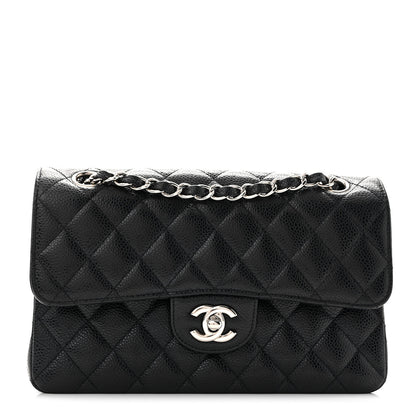Chanel Caviar Quilted Small Double Flap Black 1 of 13