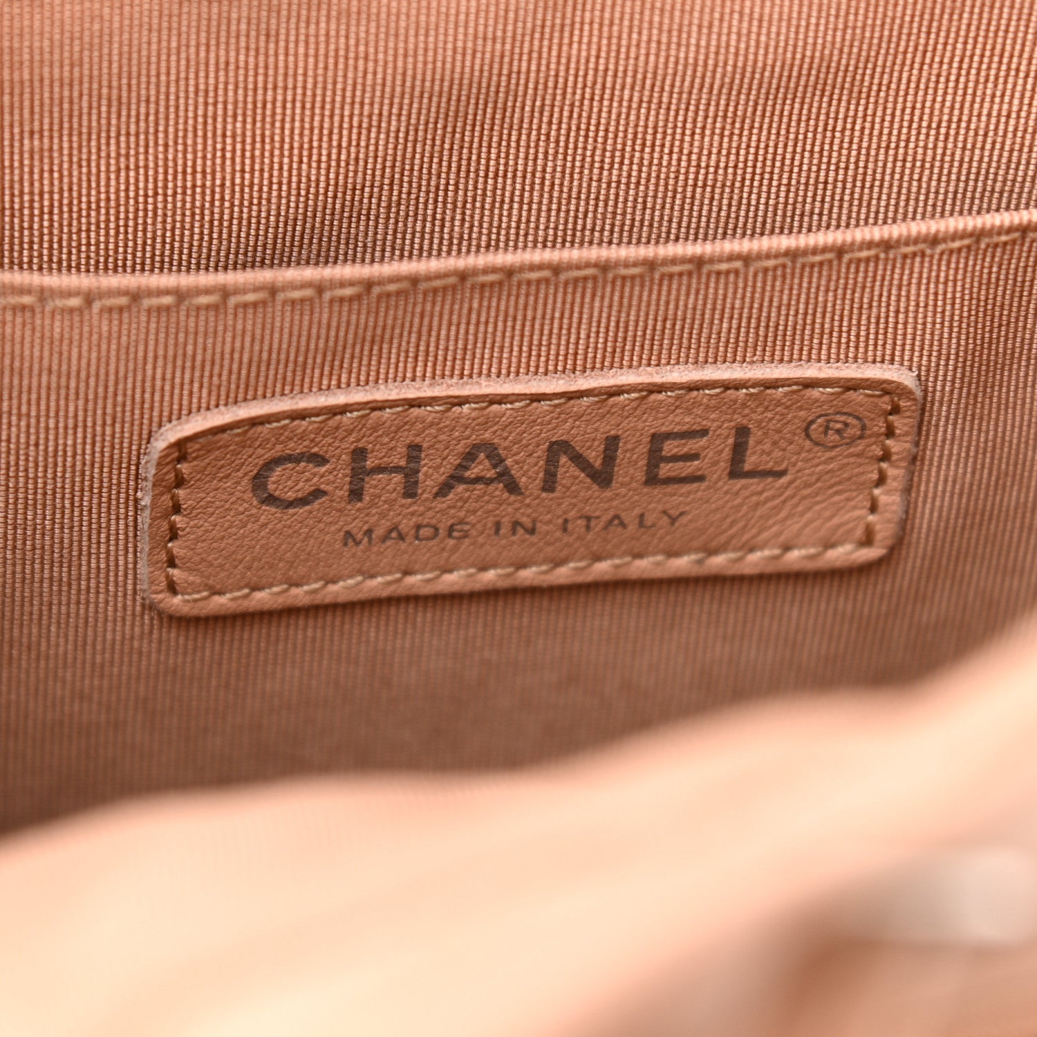Chanel Calfskin Chevron Quilted Small Urban Spirit Backpack Beige 6 of 8