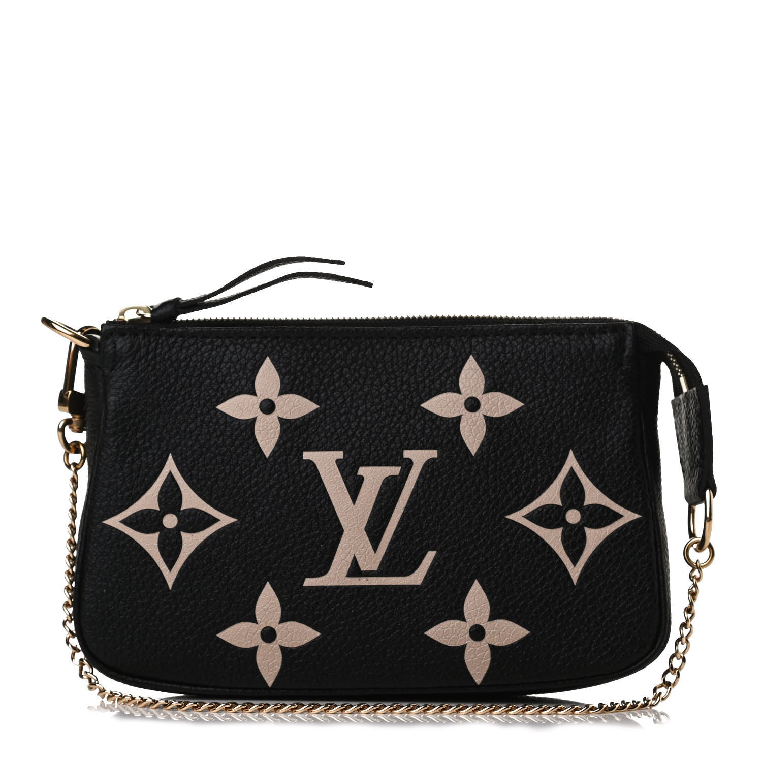Louis Vuitton Empreinte Monogram Giant Mini Pochette Accessories Black 1 of 8