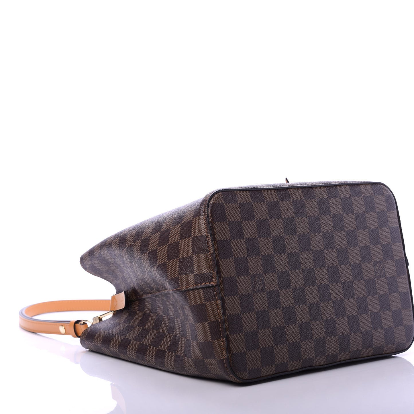 Damier Ebene Neonoe MM Safran