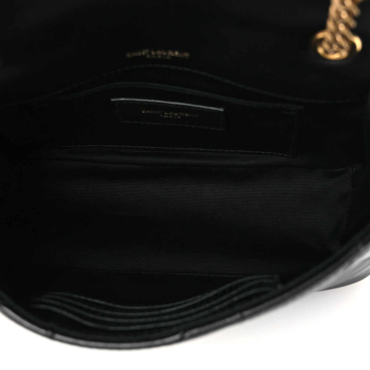 Saint Laurent Lambskin Patchwork Monogram Small Jamie Black 4 of 10