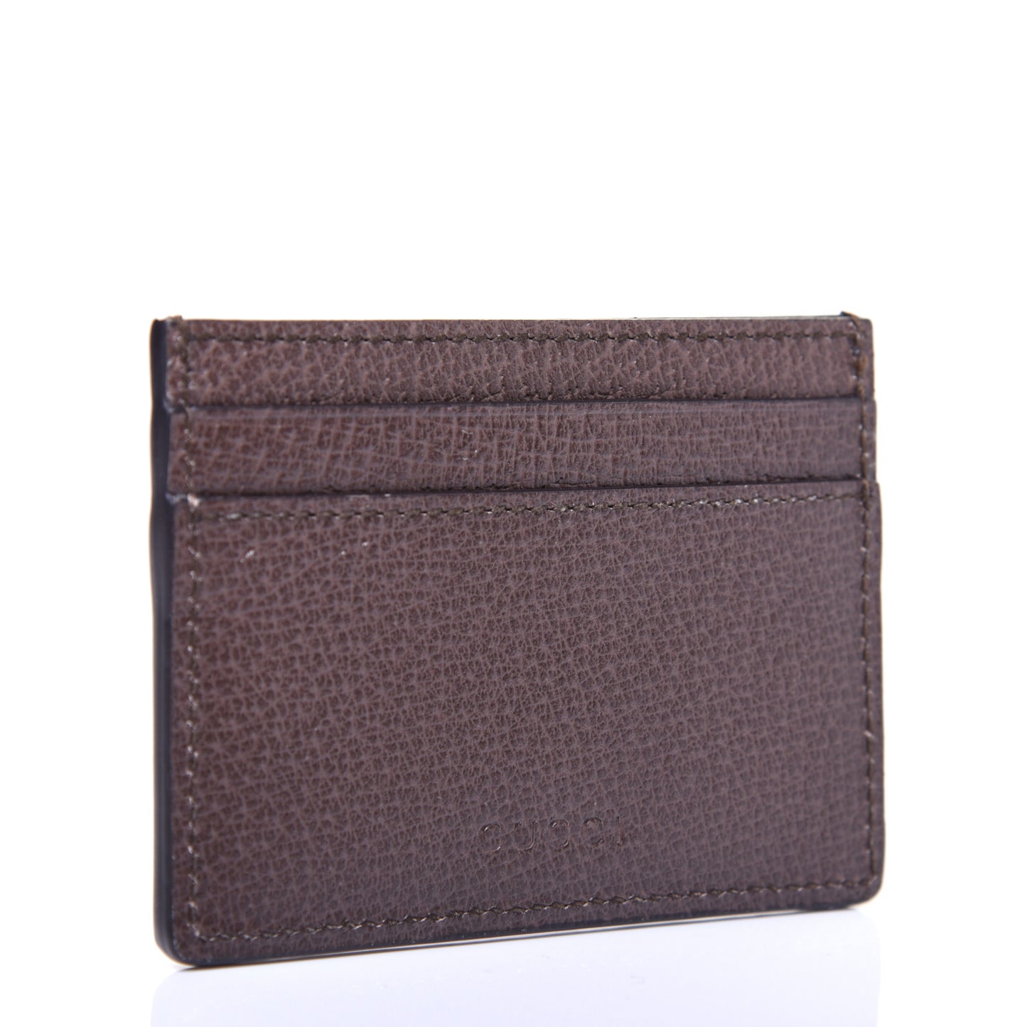 GG Supreme Monogram Tian Card Holder Beige Multicolor New Acero