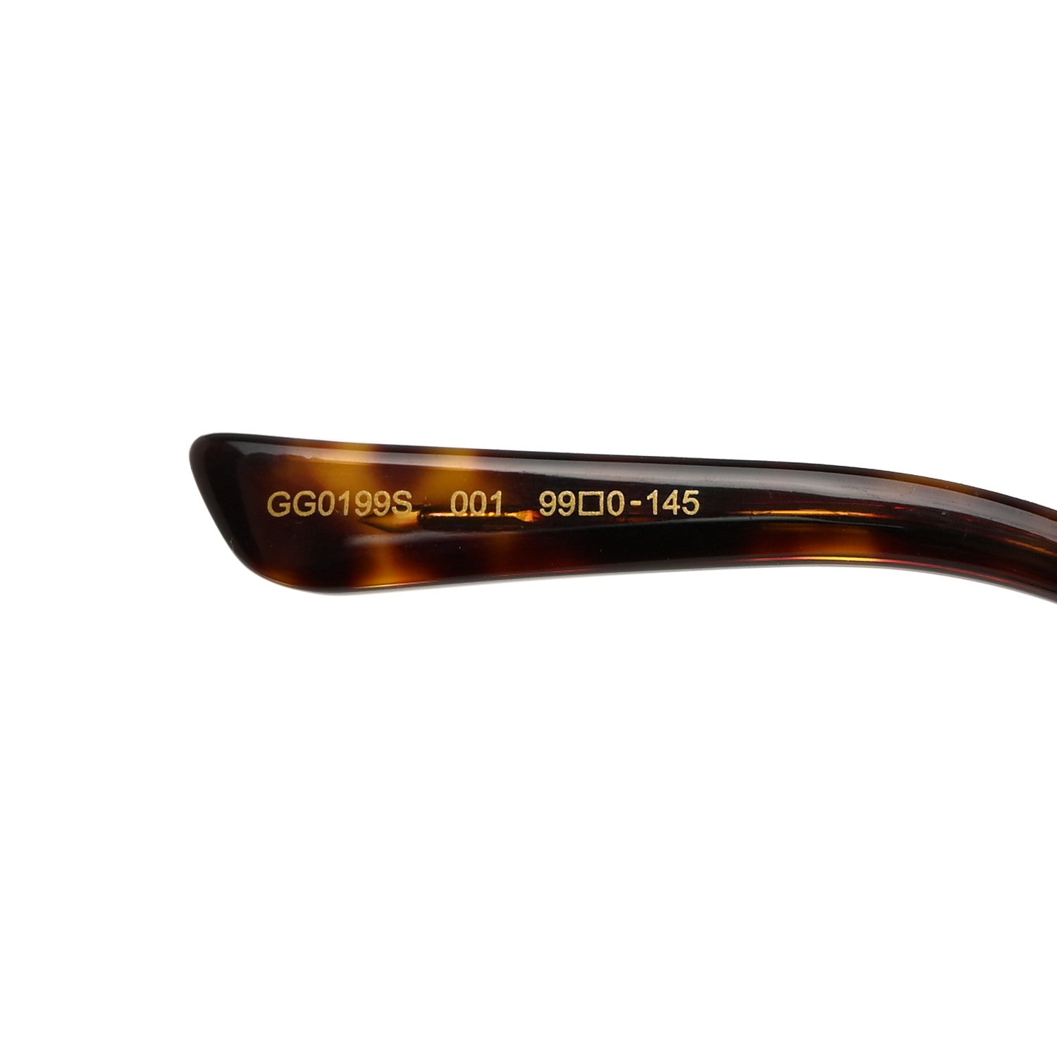 Gucci Acetate Aviator Sunglasses GG0119S/S Black 5 of 7