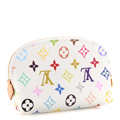 Louis Vuitton LV x TM Monogram Multicolor Cosmetic Pouch PM White 3 of 6
