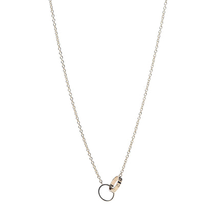Cartier 18K Yellow Gold Interlocking LOVE Necklace 1 of 5
