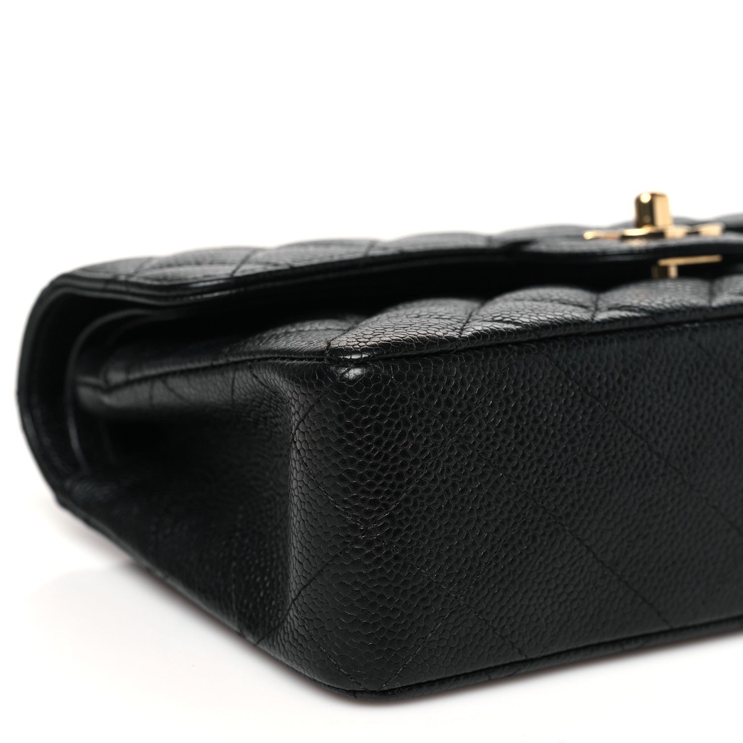 Chanel Caviar Quilted Small Double Flap Black 9 of 12