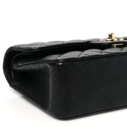 Chanel Caviar Quilted Small Double Flap Black 9 of 12