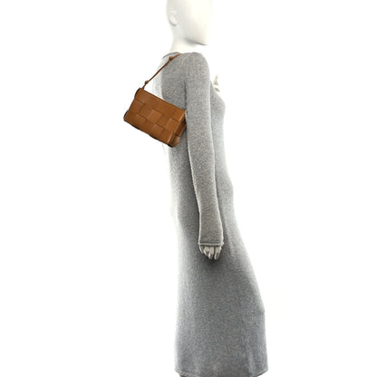 Bottega Veneta Calfskin Maxi Intrecciato Cassette Pouch On Strap Camel 2 of 11