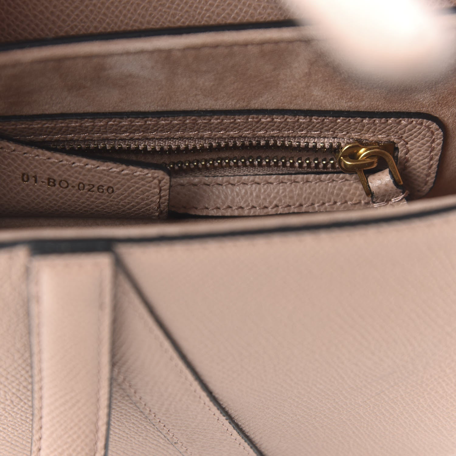 Christian Dior Grained Calfskin Saddle Bag Pink 9 of 11