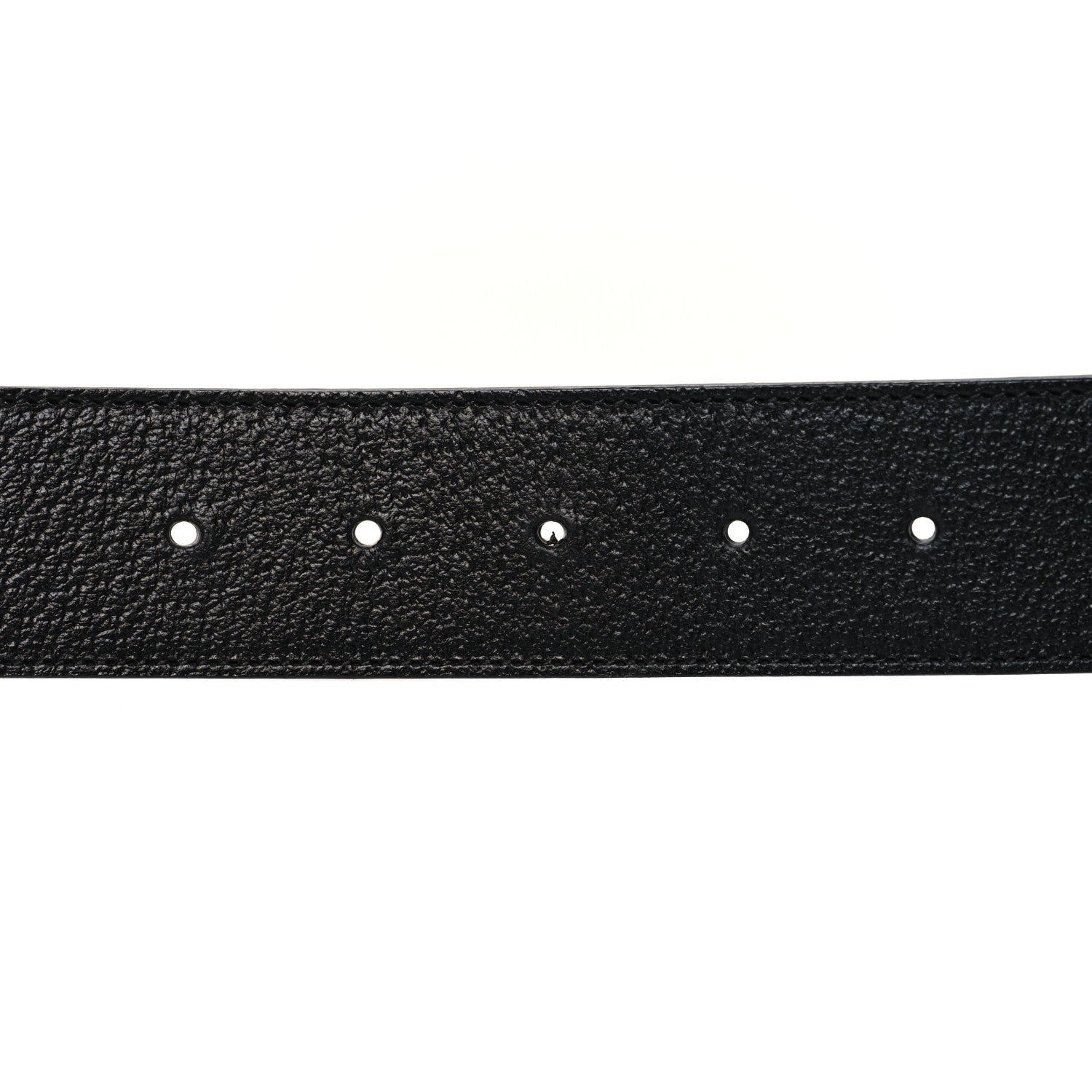 Gucci Textured Dollar Calfskin Double G 40mm Belt 95 38 Black 3 of 5
