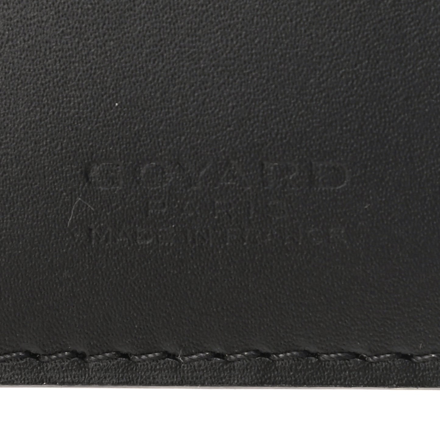 Goyardine Passport Wallet Black