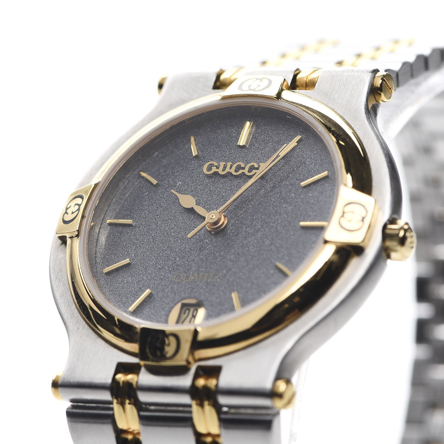 Gucci Stainless Steel 32mm 9000M Quartz Watch Grey 6 of 7