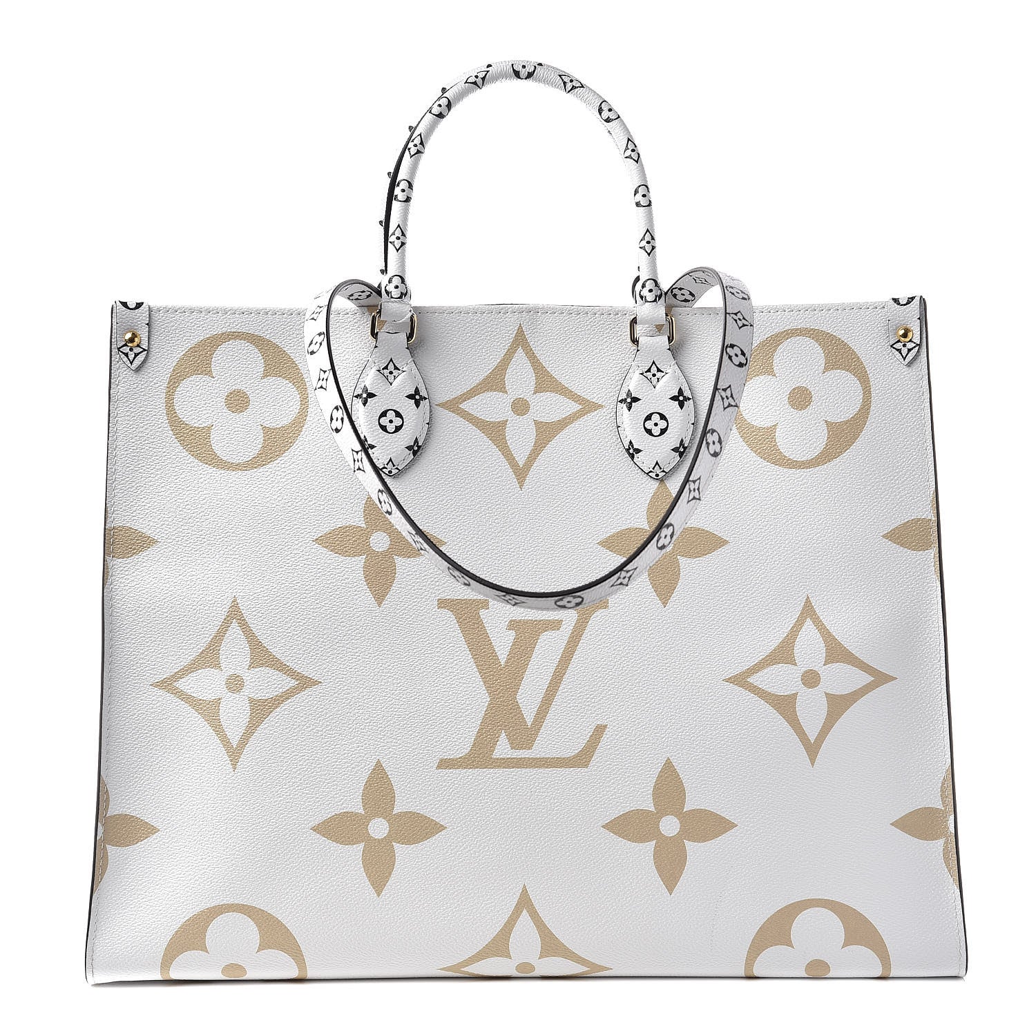 Louis Vuitton Monogram Giant Onthego GM Kaki Beige 1 of 11