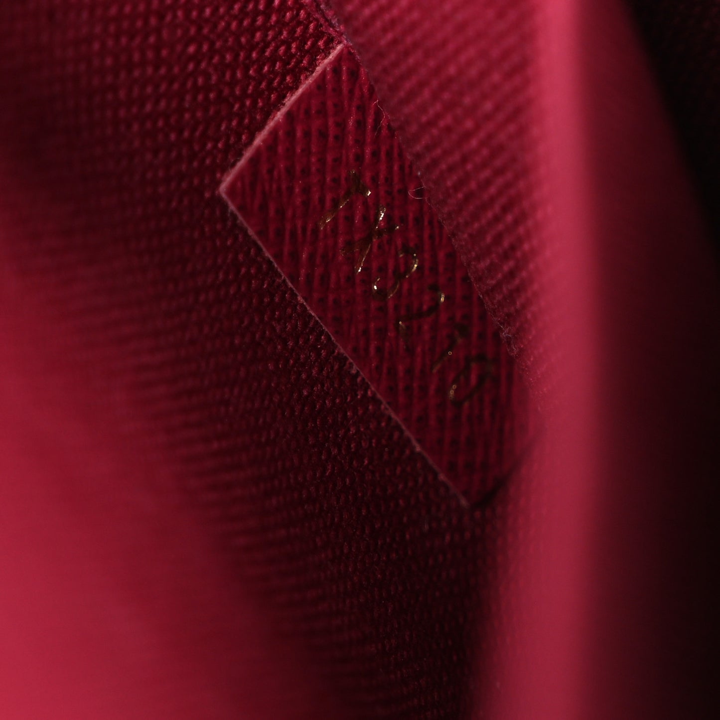 Monogram Pochette Felicie Chain Wallet Fuchsia