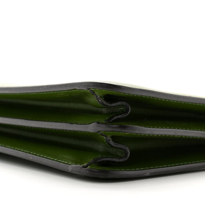 Fendi Vitello King Luxor Shiny Nappa Peekaboo I SEE U East West Satchel Verde Light Rose 12 of 15