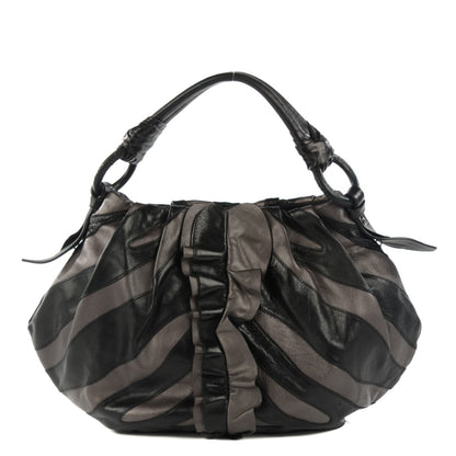 Prada Vitellino Mordore Hobo Grafite 1 of 8