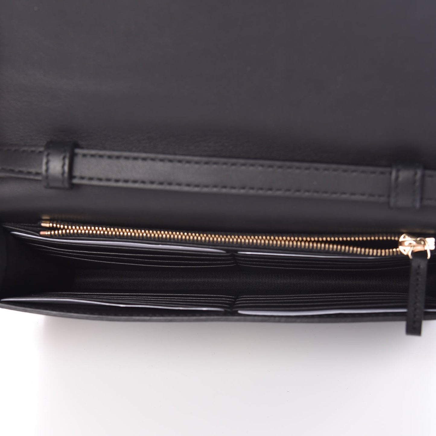 Calfskin Icon Wallet Black