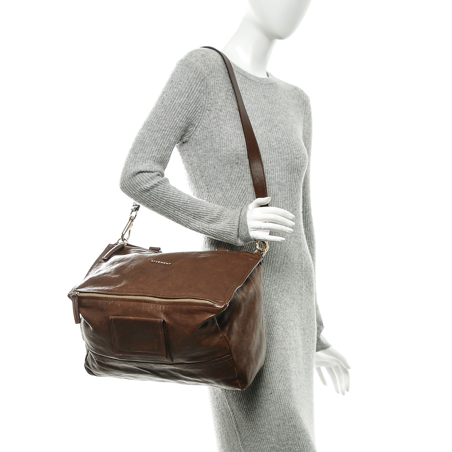 Givenchy Calfskin Large Pandora Brown 2 of 6