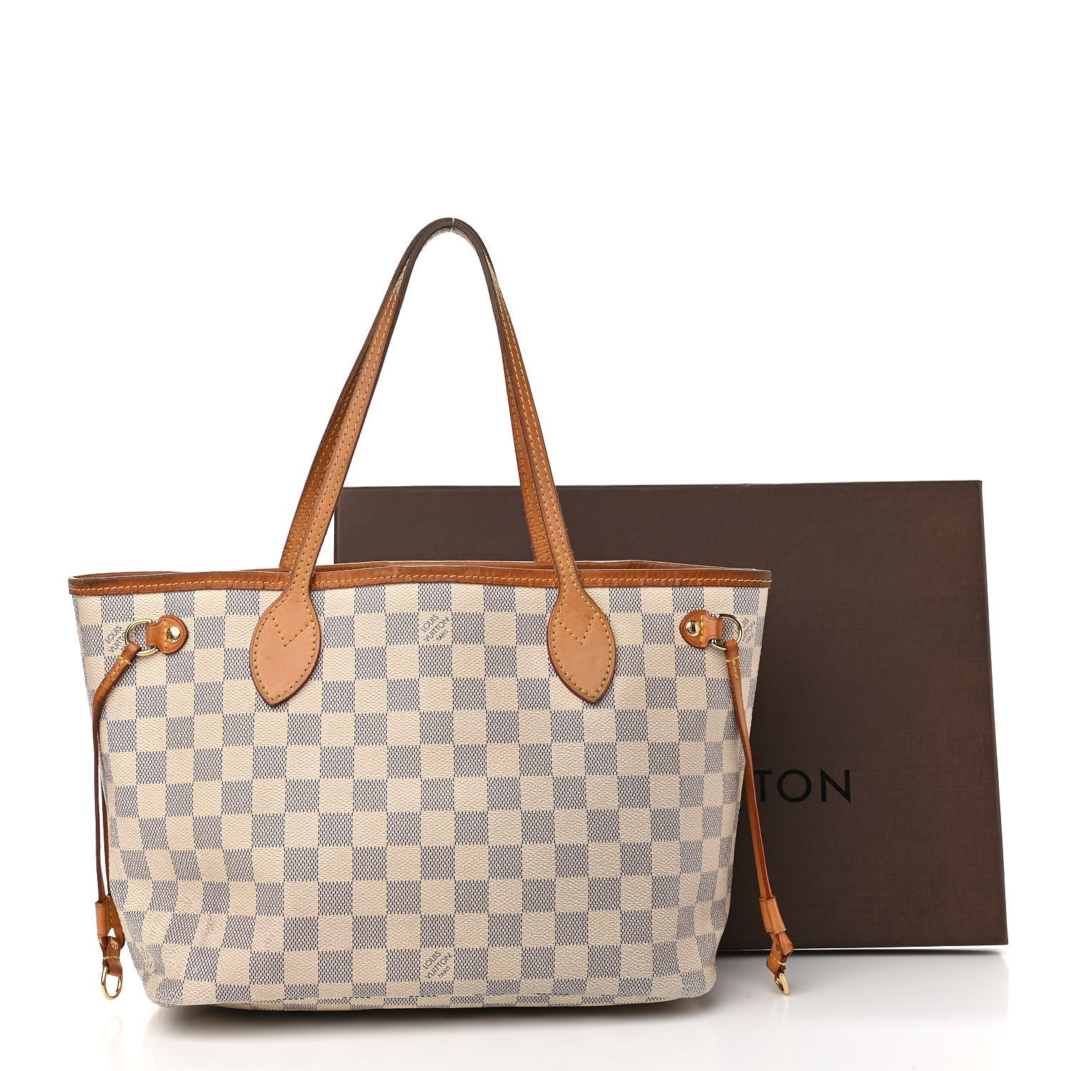 Louis Vuitton Damier Azur Neverfull PM 11 of 11