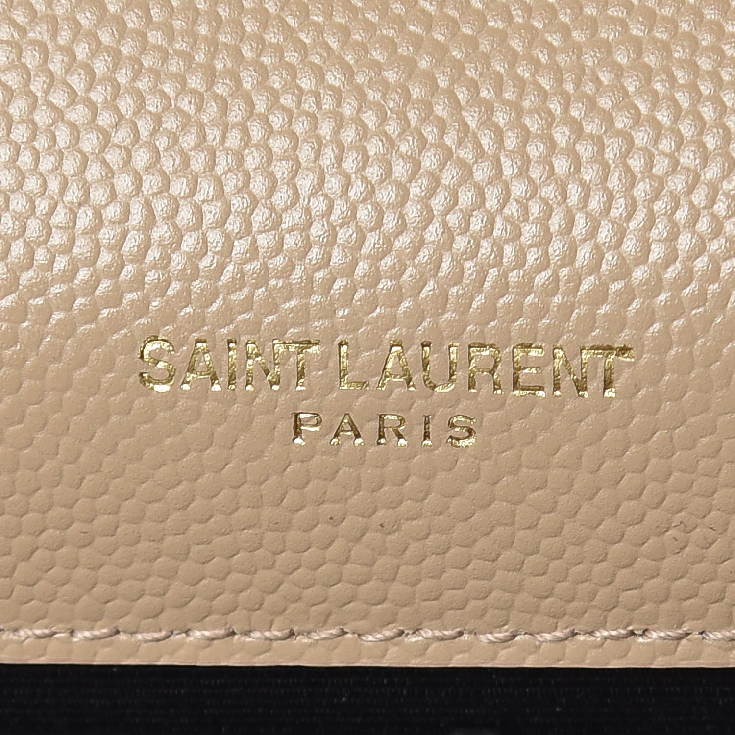 Saint Laurent Grain De Poudre Small Monogram Kate Satchel Nude Powder 8 of 10