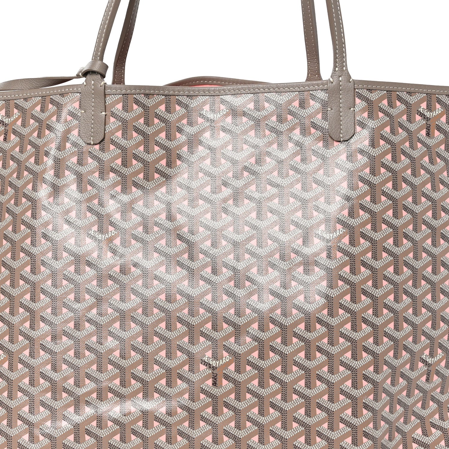 Goyard ine Saint Louis Claire Voie GM Grege Powder Pink 9 of 11