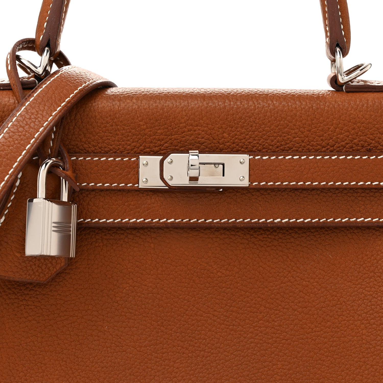 Hermes Barenia Faubourg Kelly Retourne 25 Fauve 8 of 16