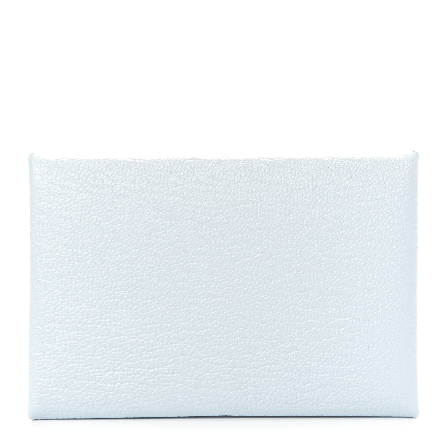 Hermes Chevre Mysore Calvi Card Case Bleu Brume 1 of 8