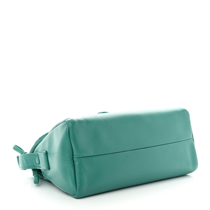Prada Nappa Padded Signaux Bag Turquoise 4 of 10