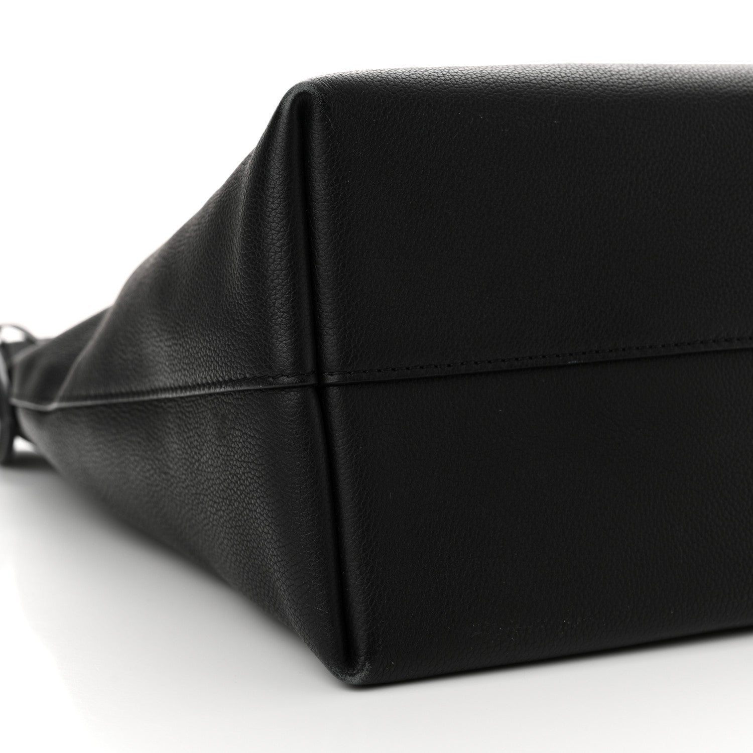 Louis Vuitton Calfskin Lockme Hobo Black 8 of 15