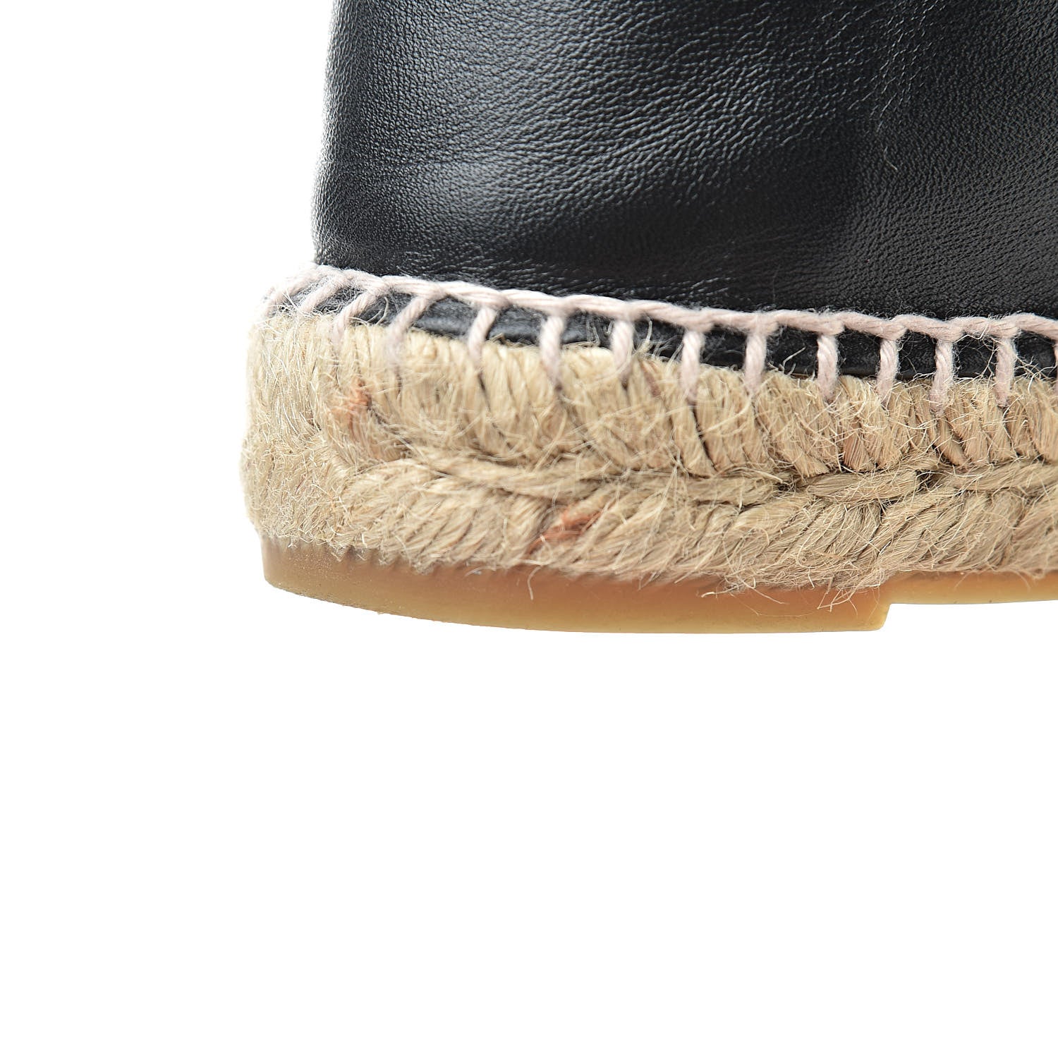 Chanel Lambskin CC Espadrilles 37 Black 11 of 12