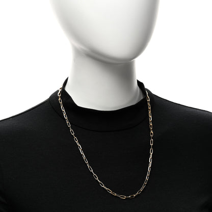 Cartier 18K Yellow Gold SM Santos De Cartier Link Necklace 2 of 4