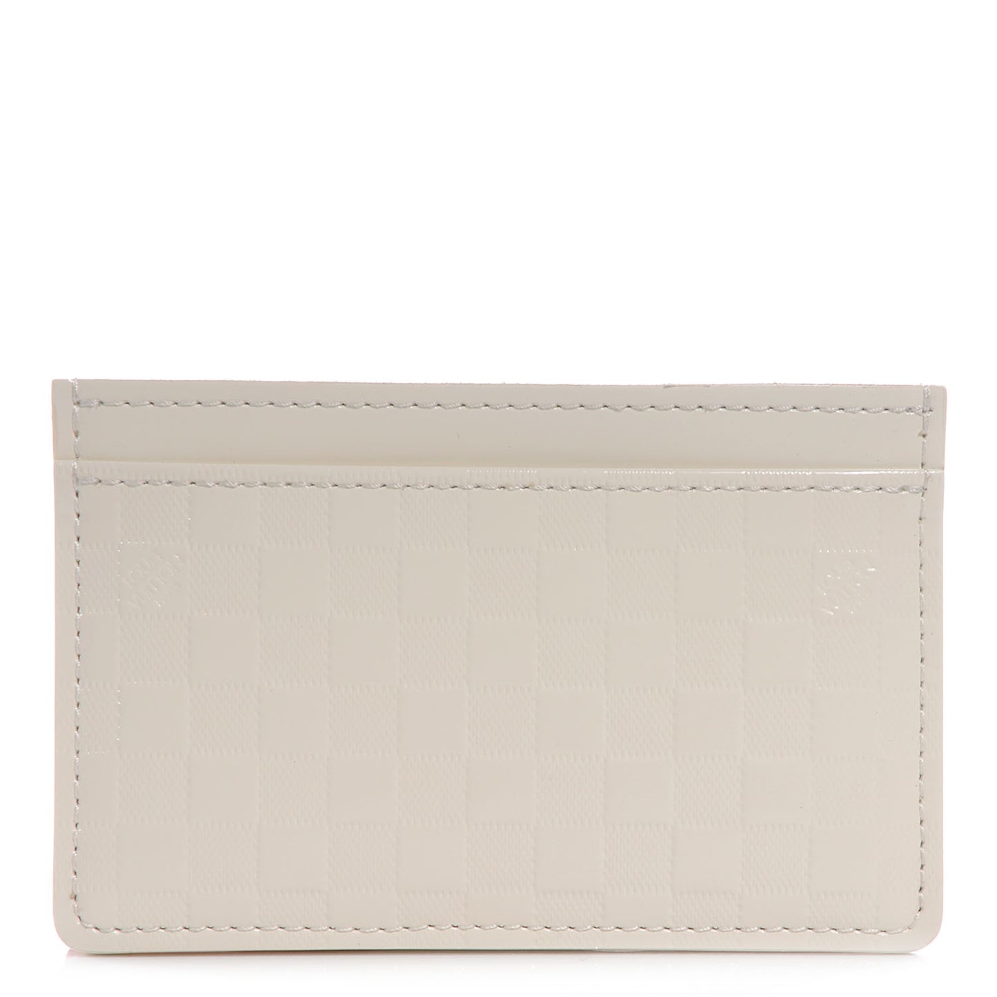 Damier Facette Card Holder Creme