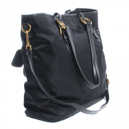 Prada Tessuto Nylon Large Tote Nero Black 3 of 8