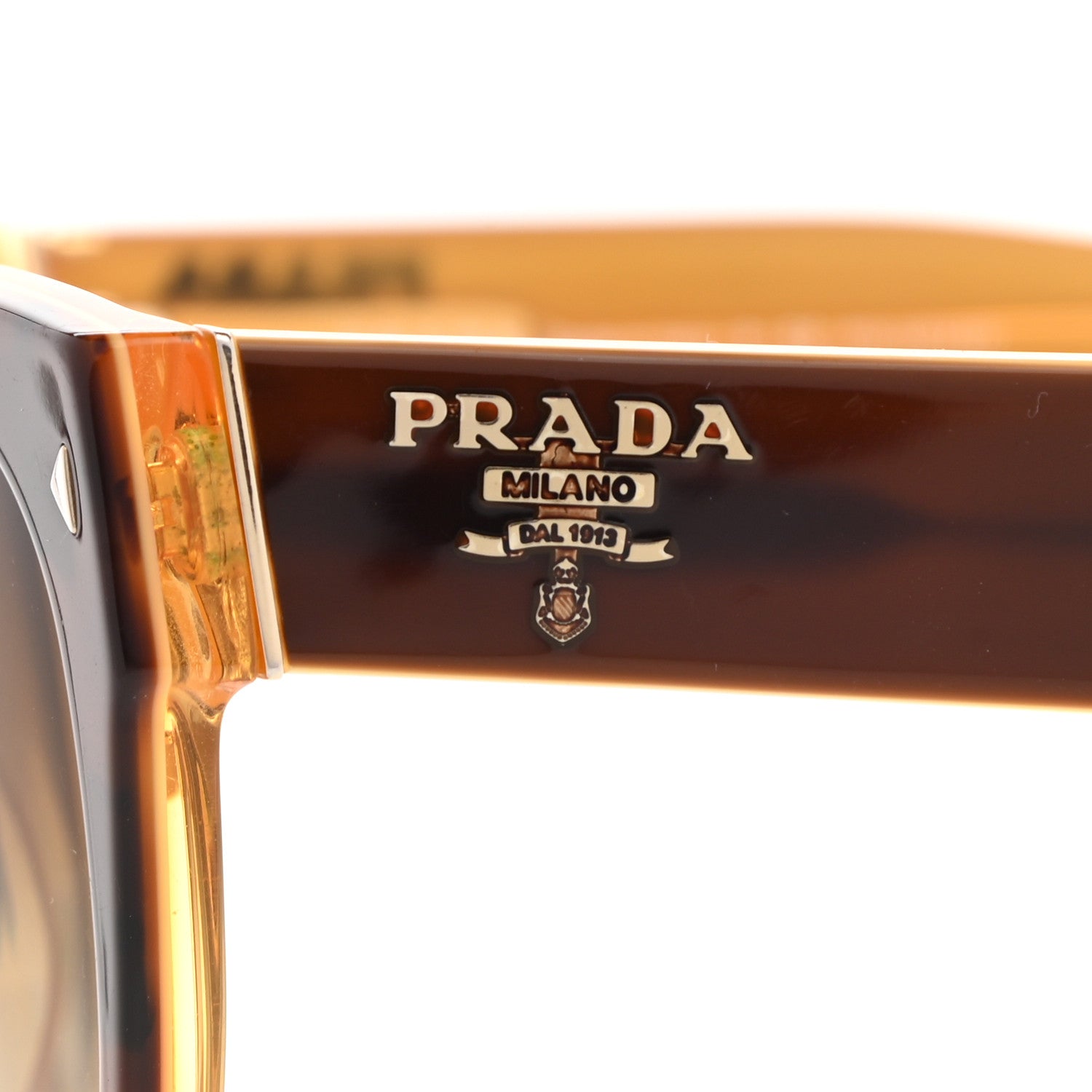 Prada Acetate Sunglasses SPR 17O Tortoise 5 of 9