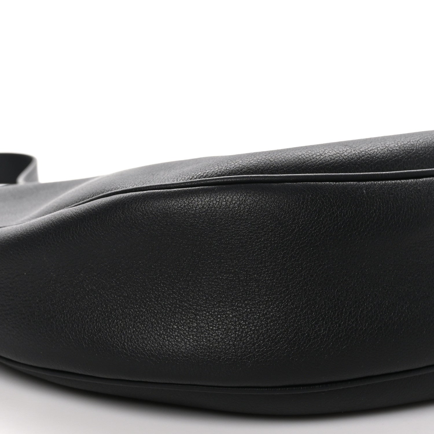 Celine Supple Calfskin Cuir Triomphe Heloise Shoulder Bag Black 8 of 9