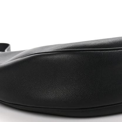 Celine Supple Calfskin Cuir Triomphe Heloise Shoulder Bag Black 8 of 9
