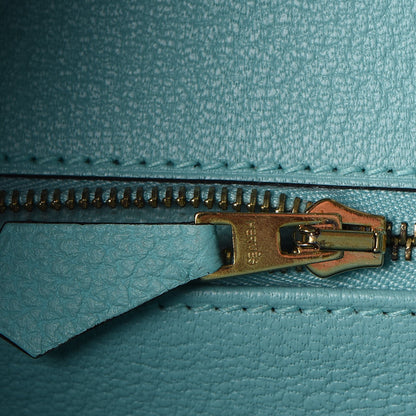 Hermes Togo Birkin 30 Bleu Atoll 12 of 33