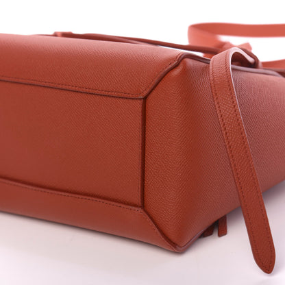 Celine Grained Calfskin Micro Belt Bag Fox Red 10 of 10