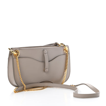 Chloe Calfskin Tess Mini Crossbody Bag Motty Grey 3 of 14