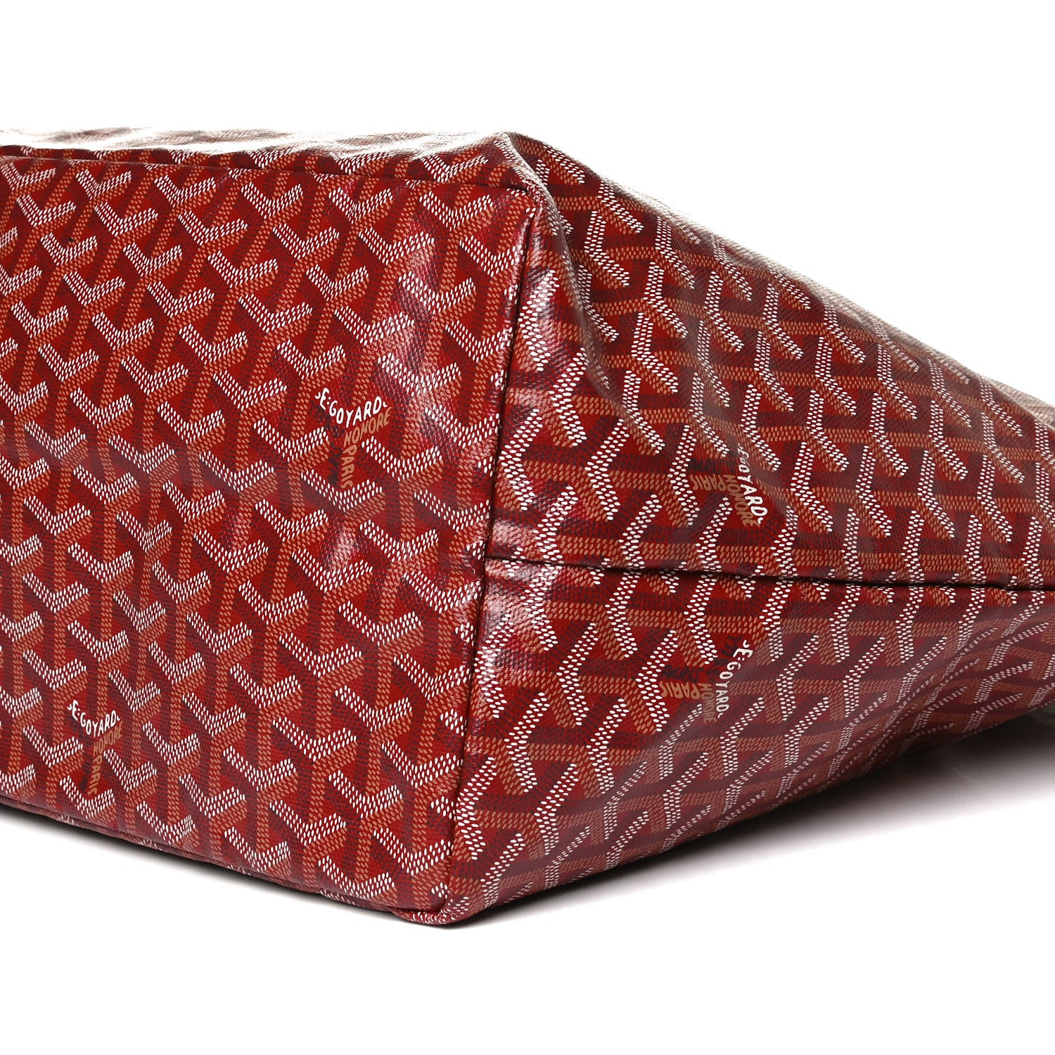 Goyard Goyardine Saint Louis GM Red 9 of 13