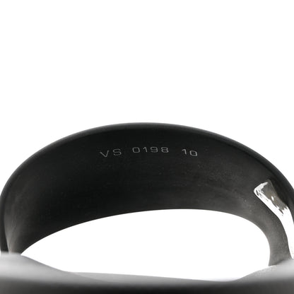 Louis Vuitton Rubber Monogram Eclipse Mens Waterfront Mules 10 Black 6 of 8